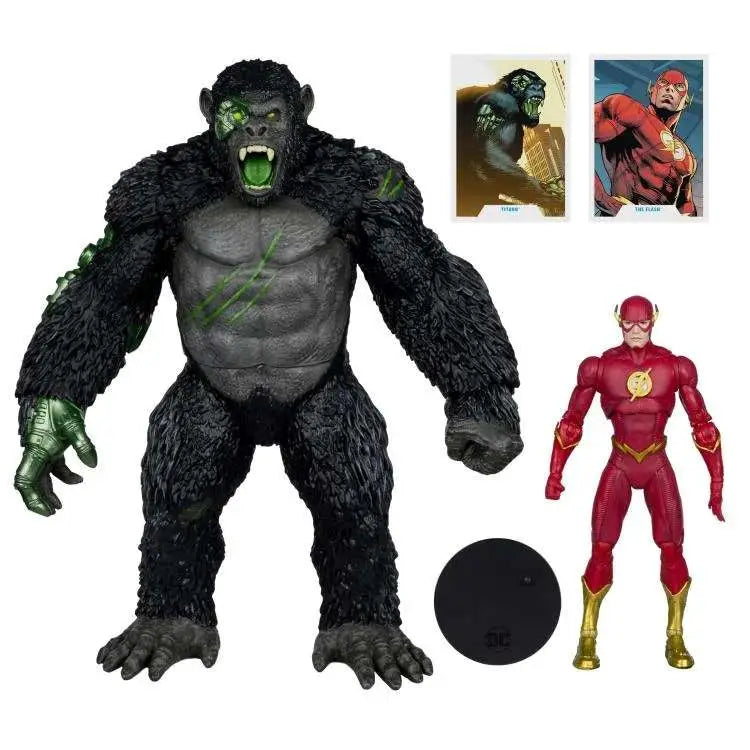 DC MULTIVERSE FLASH VS TITANO MEGAFIG 2PK McFARLANE TOYS 2025