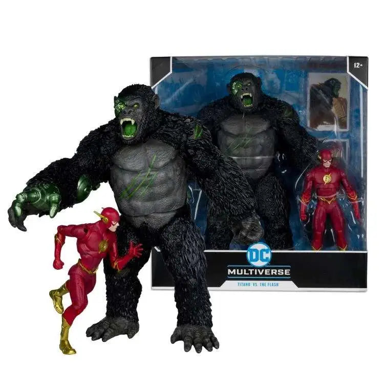 DC MULTIVERSE FLASH VS TITANO MEGAFIG 2PK McFARLANE TOYS 2025