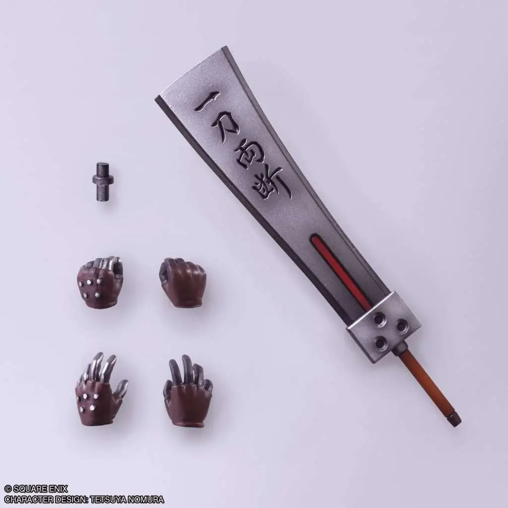 FINAL FANTASY 7 CLOUD STRIFE HARDEDGE BRING ARTS SQUARE ENIX
