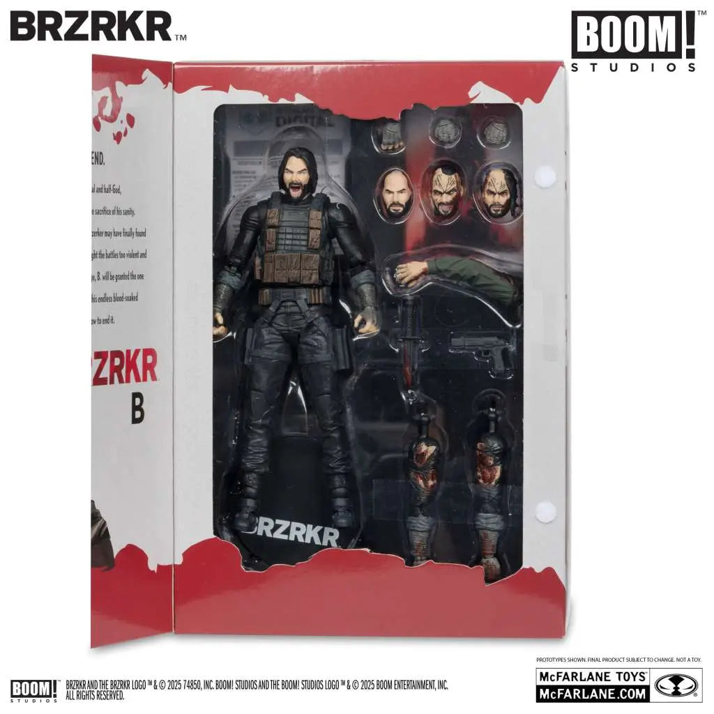 BRZRKR 7INCH B ACTION FIGURE McFARLANE TOYS 2025