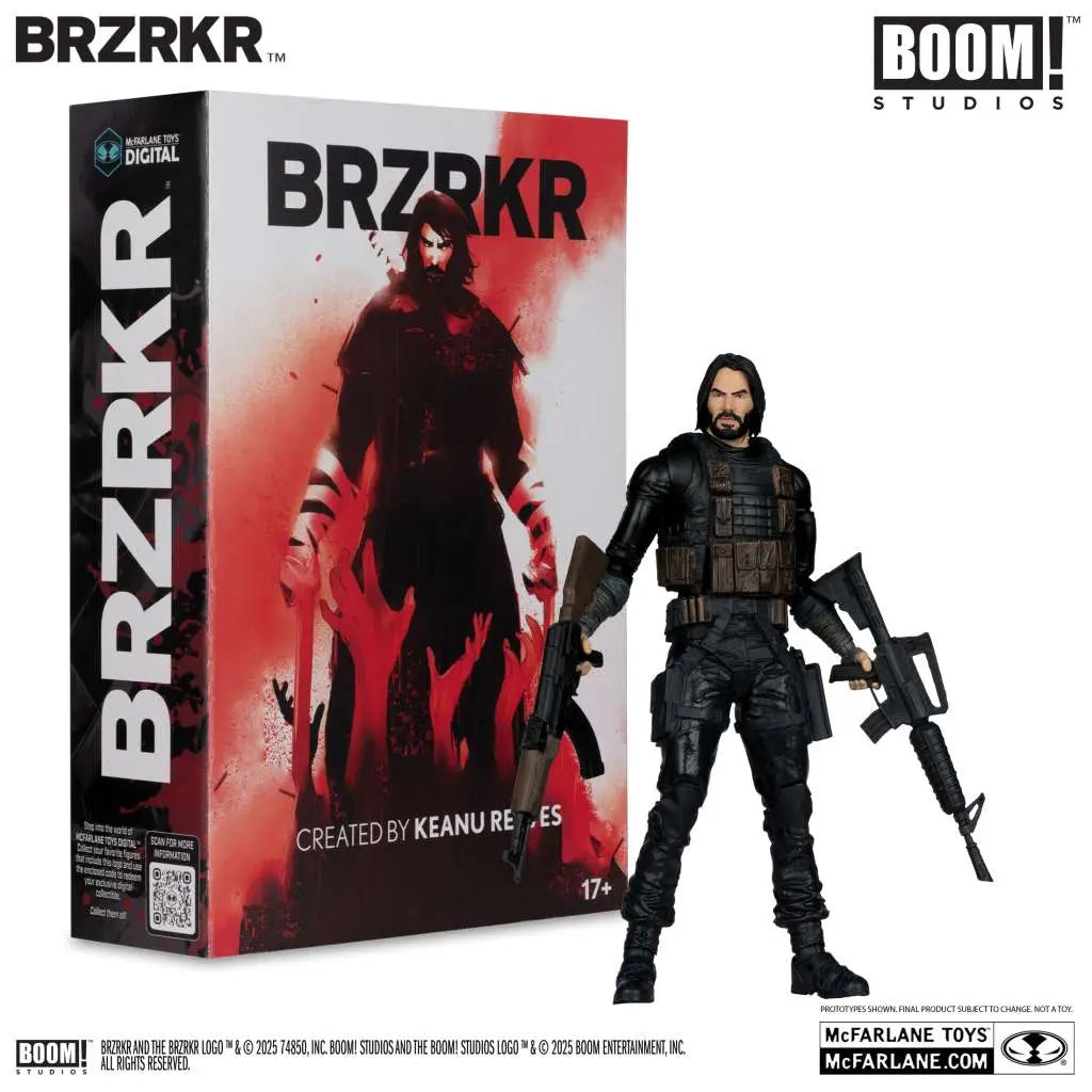 BRZRKR 7INCH B ACTION FIGURE McFARLANE TOYS 2025