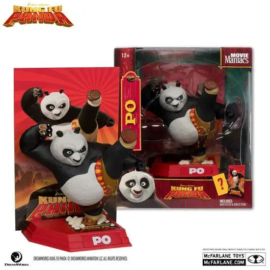 MOVIE MANIACS KUNG FU PANDA FIGURE McFARLANE TOYS 2025