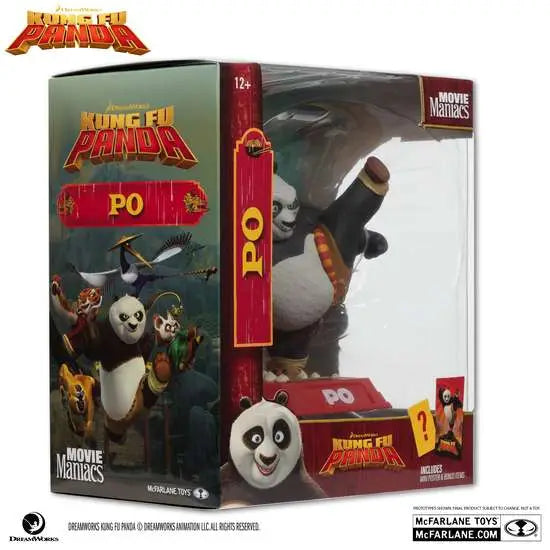 MOVIE MANIACS KUNG FU PANDA FIGURE McFARLANE TOYS 2025