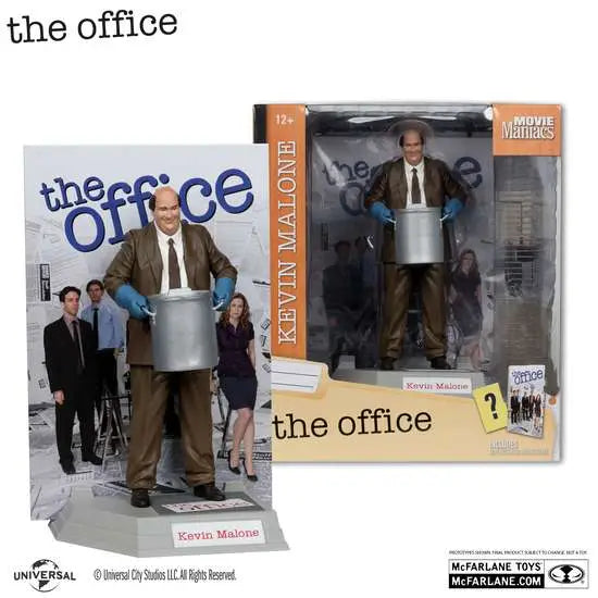 MOVIE MANIACS THE OFFICE KEVIN MALONE FIGURE McFARLANE TOYS 2025