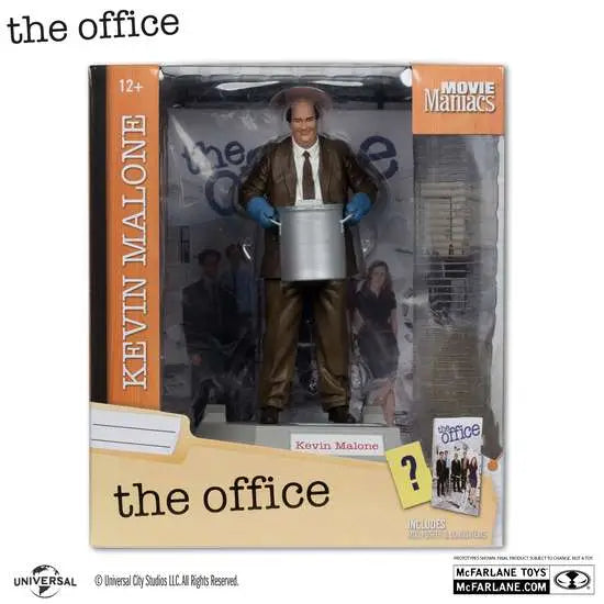 MOVIE MANIACS THE OFFICE KEVIN MALONE FIGURE McFARLANE TOYS 2025
