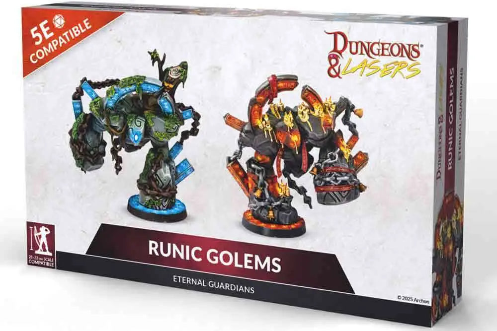 DUNGEONS & LASERS RUNIC GOLEMS ARCHON GAMES