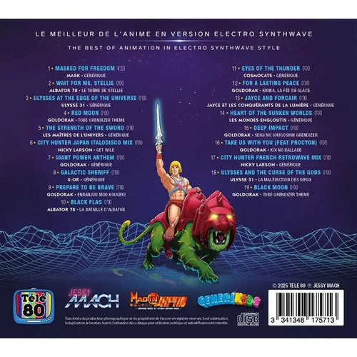 ANIME LEGENDS REBORN CD TELE 80