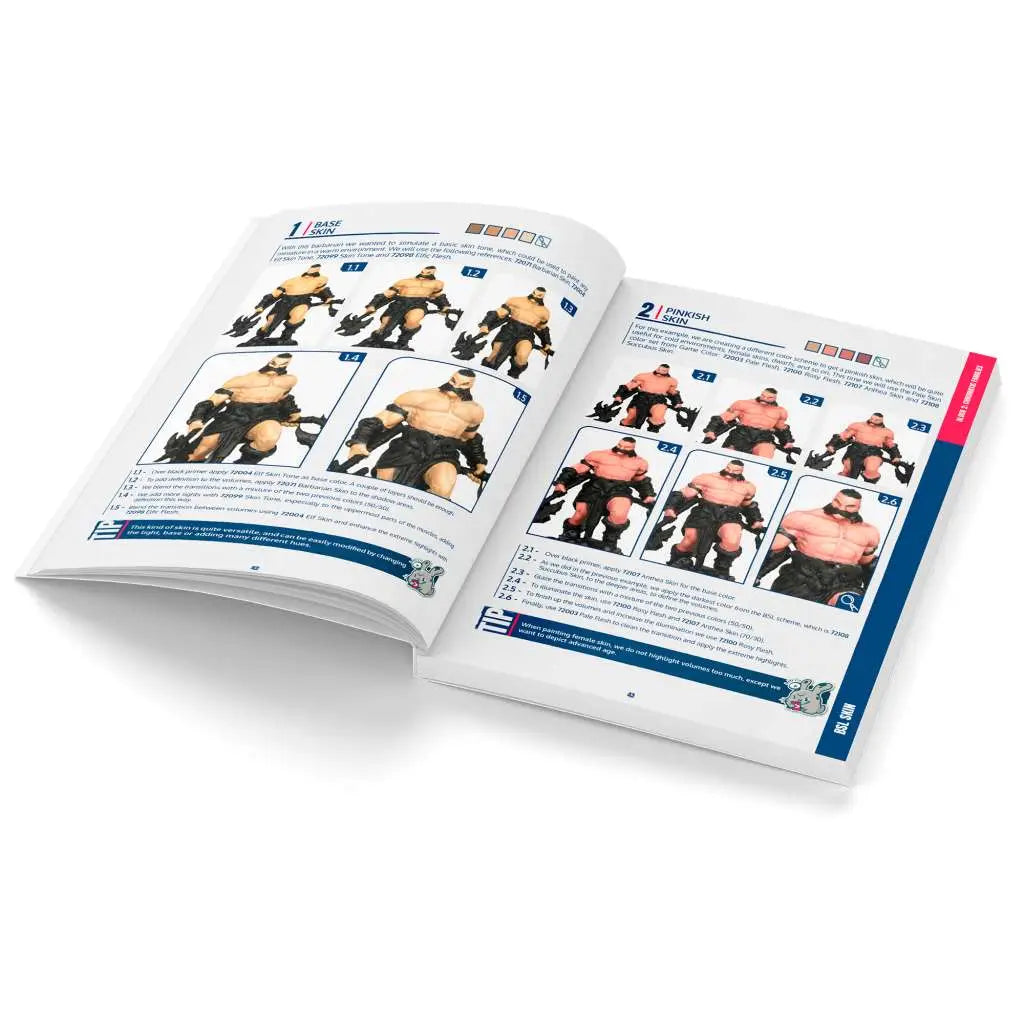 COLOR BSL SYSTEM BOOK BY ANGEL GIRALDEZ AG MINIATURES