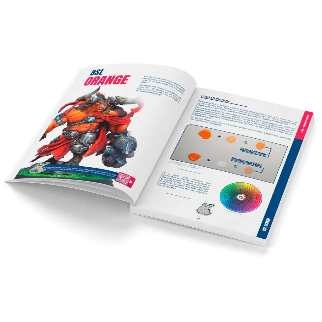 COLOR BSL SYSTEM BOOK BY ANGEL GIRALDEZ AG MINIATURES
