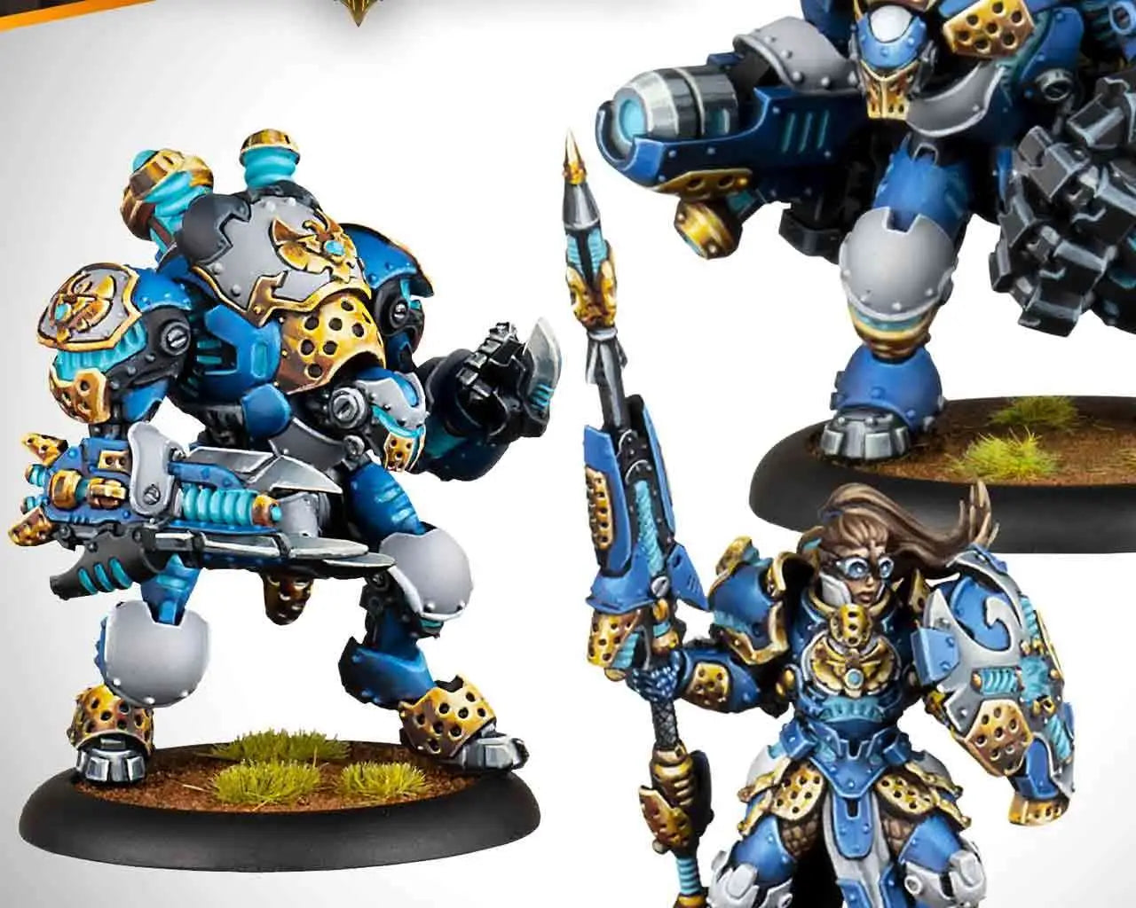WARMACHINE CYGNAR STORM BATTLEGROUP BOX STEAMFORGED GAMES