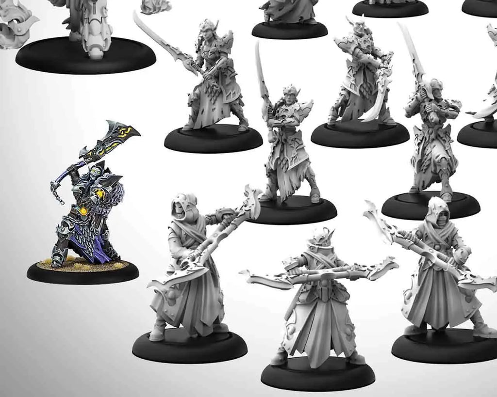 WARMACHINE DUSK HOUSE KALLYSS CORE EXPANSION STEAMFORGED GAMES