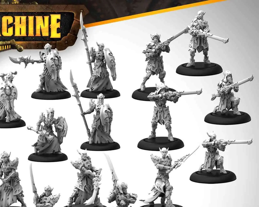 WARMACHINE DUSK HOUSE KALLYSS CORE EXPANSION STEAMFORGED GAMES