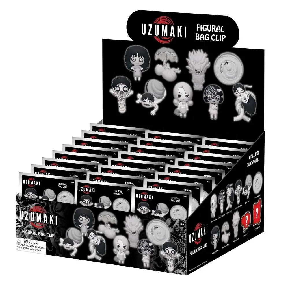 UZUMAKI S.2 3D BAG CLIP BLIND BOX DISPLAY 24 MONOGRAM