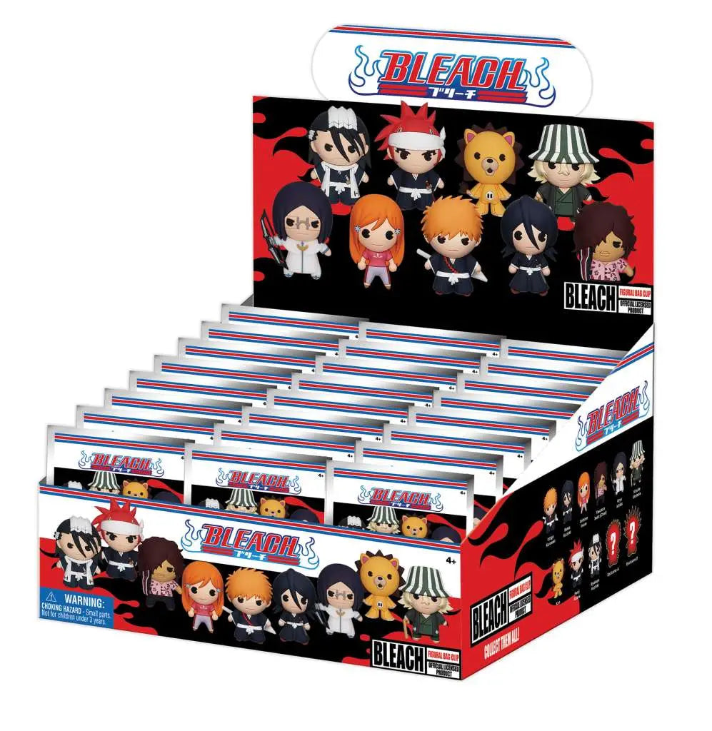 BLEACH 3D BAG CLIP BLIND BOX DISPLAY 24 MONOGRAM