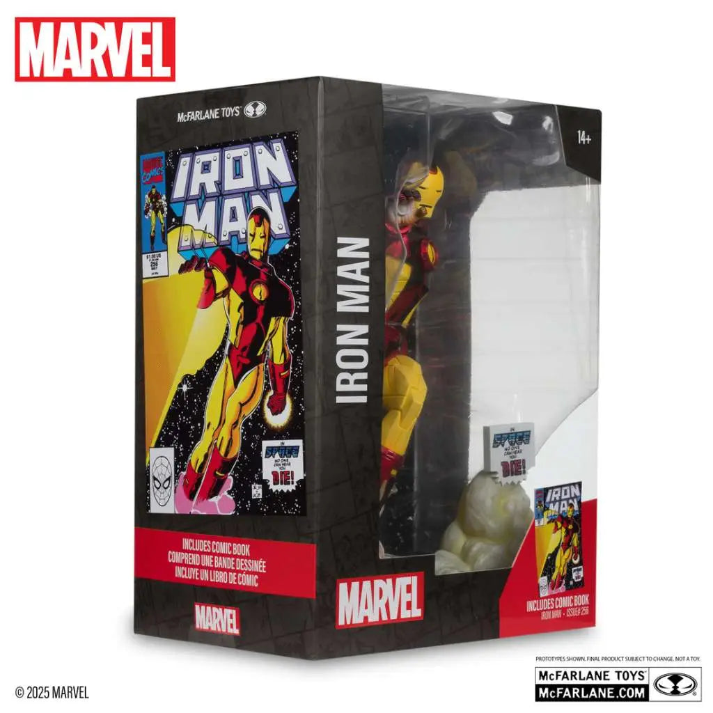 MARVEL COLLECTION W.4 1:6 IRONMAN (IRON MAN #256) FIGURE McFARLANE TOYS 2025