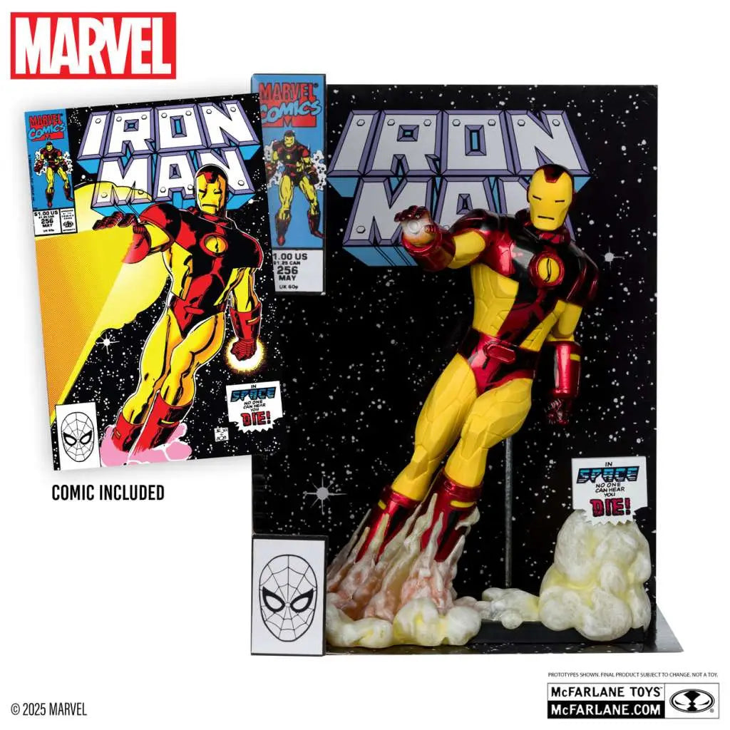 MARVEL COLLECTION W.4 1:6 IRONMAN (IRON MAN #256) FIGURE McFARLANE TOYS 2025