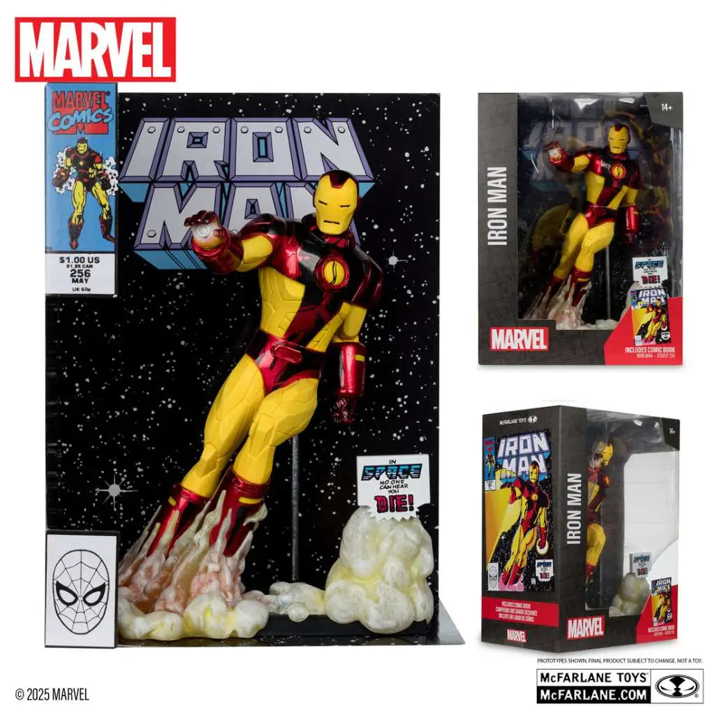 MARVEL COLLECTION W.4 1:6 IRONMAN (IRON MAN #256) FIGURE McFARLANE TOYS 2025