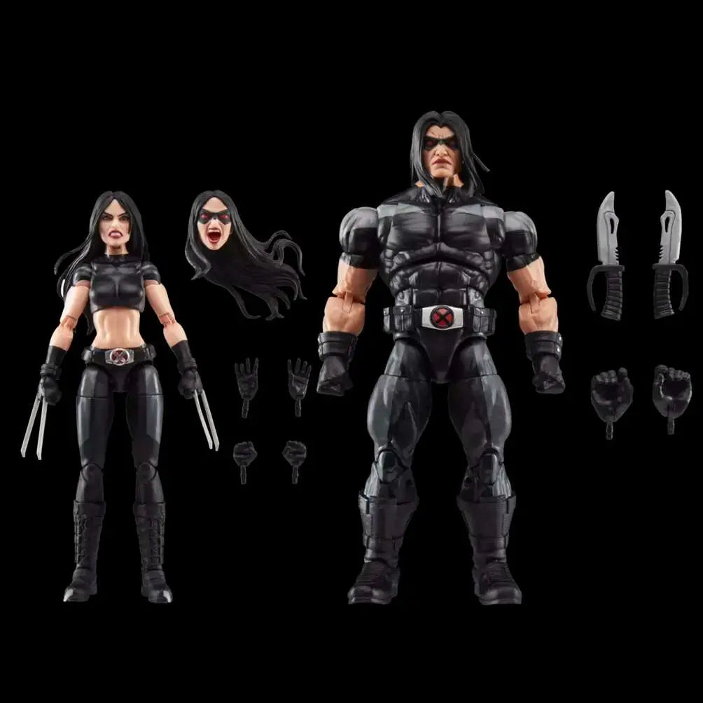 MARVEL LEGENDS X-Men X FORCE X 23 AND WARPATH ACTION FIGURES HASBRO