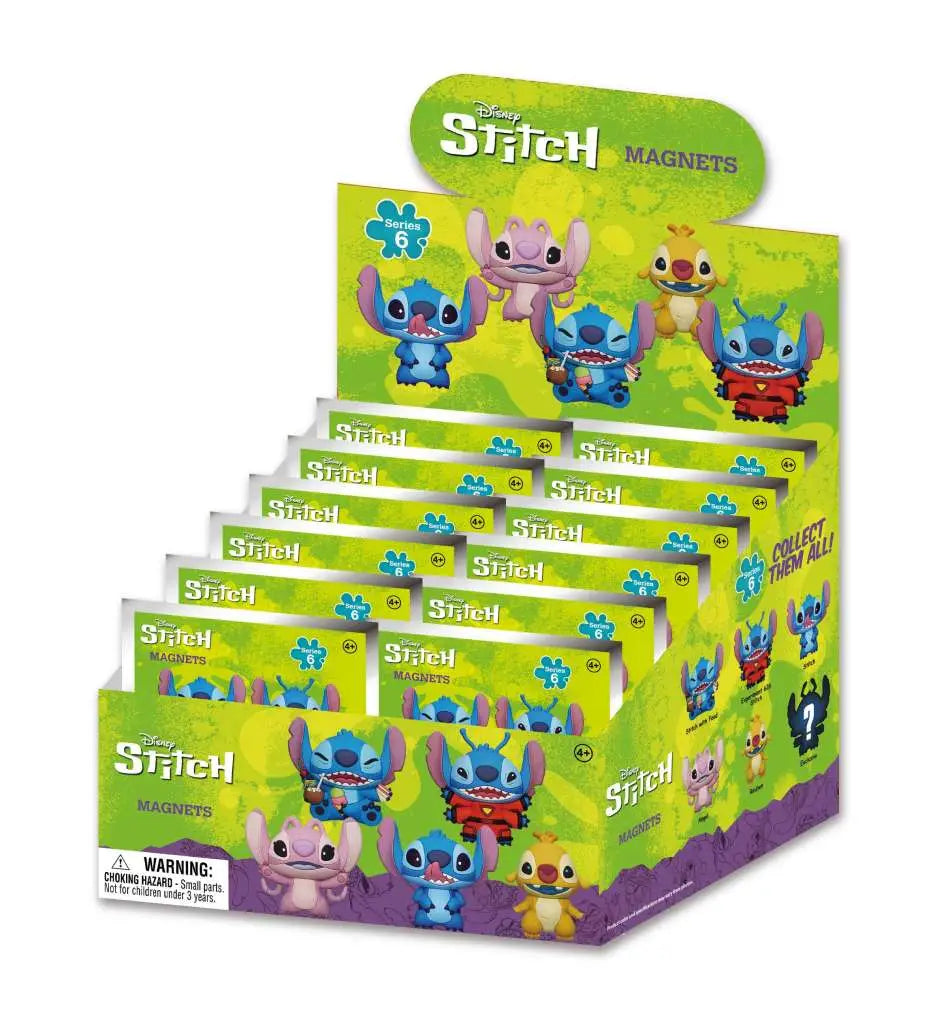 STITCH S.6 MAGNETS BLIND PACK DISPLAY 12 MONOGRAM