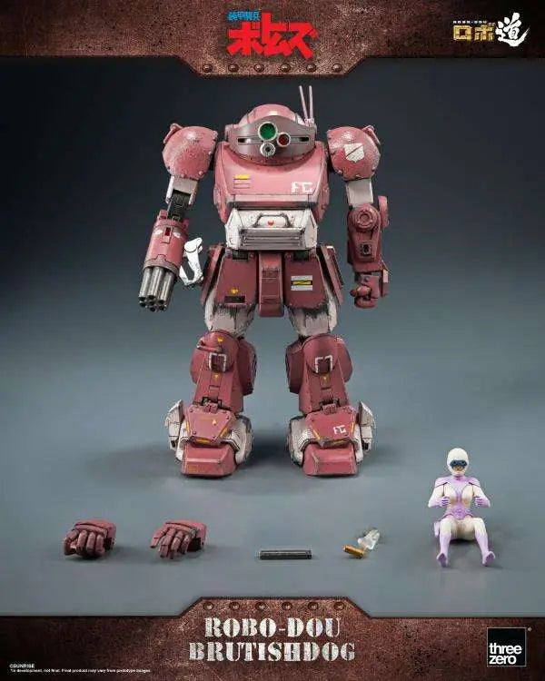 ARMORED TROOPER VOTOMS ROBO-DOU BRUTISHDOG FIGURE THREEA TOYS/THREEZERO