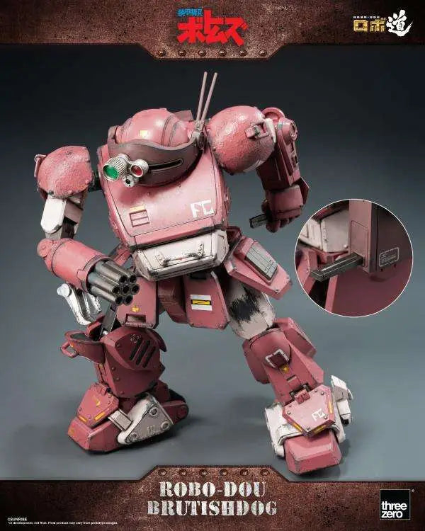 ARMORED TROOPER VOTOMS ROBO-DOU BRUTISHDOG FIGURE THREEA TOYS/THREEZERO