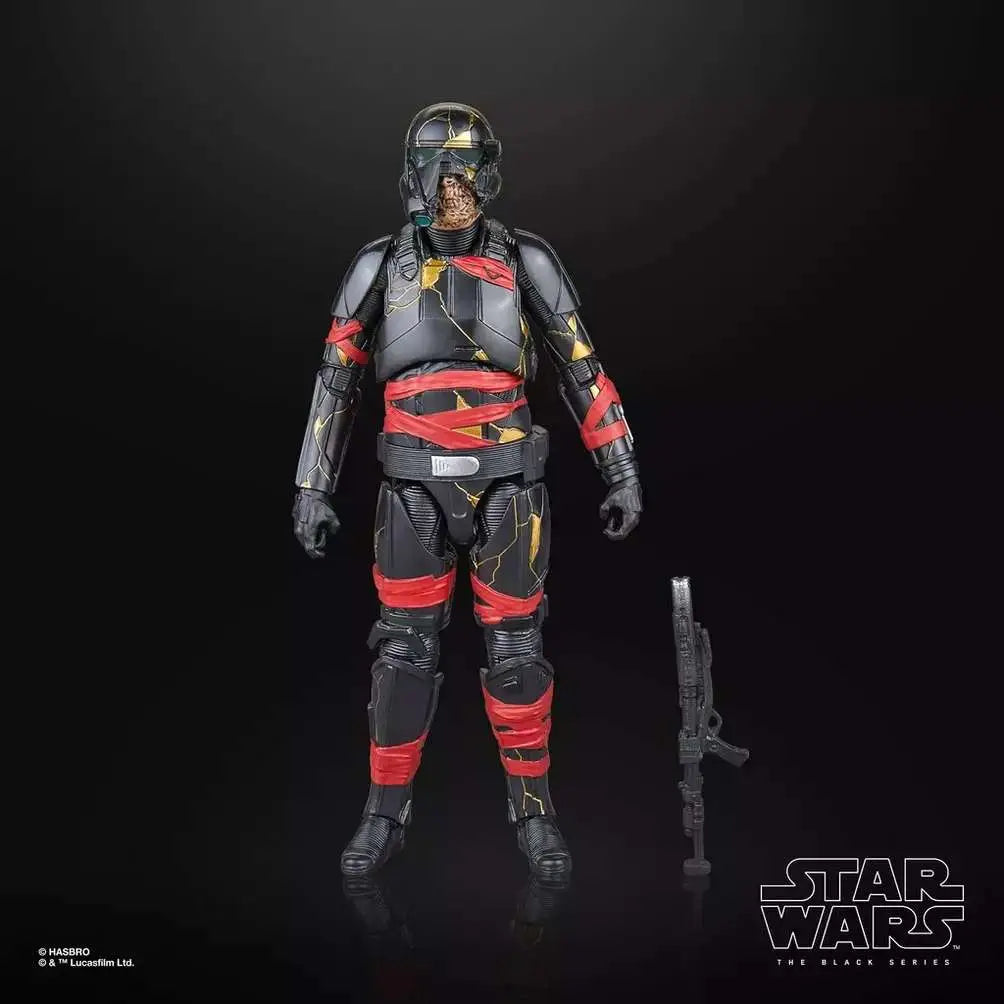 STAR WARS BLACK SERIES AHSOKA NIGHT TROOPER ACTION FIGURE HASBRO