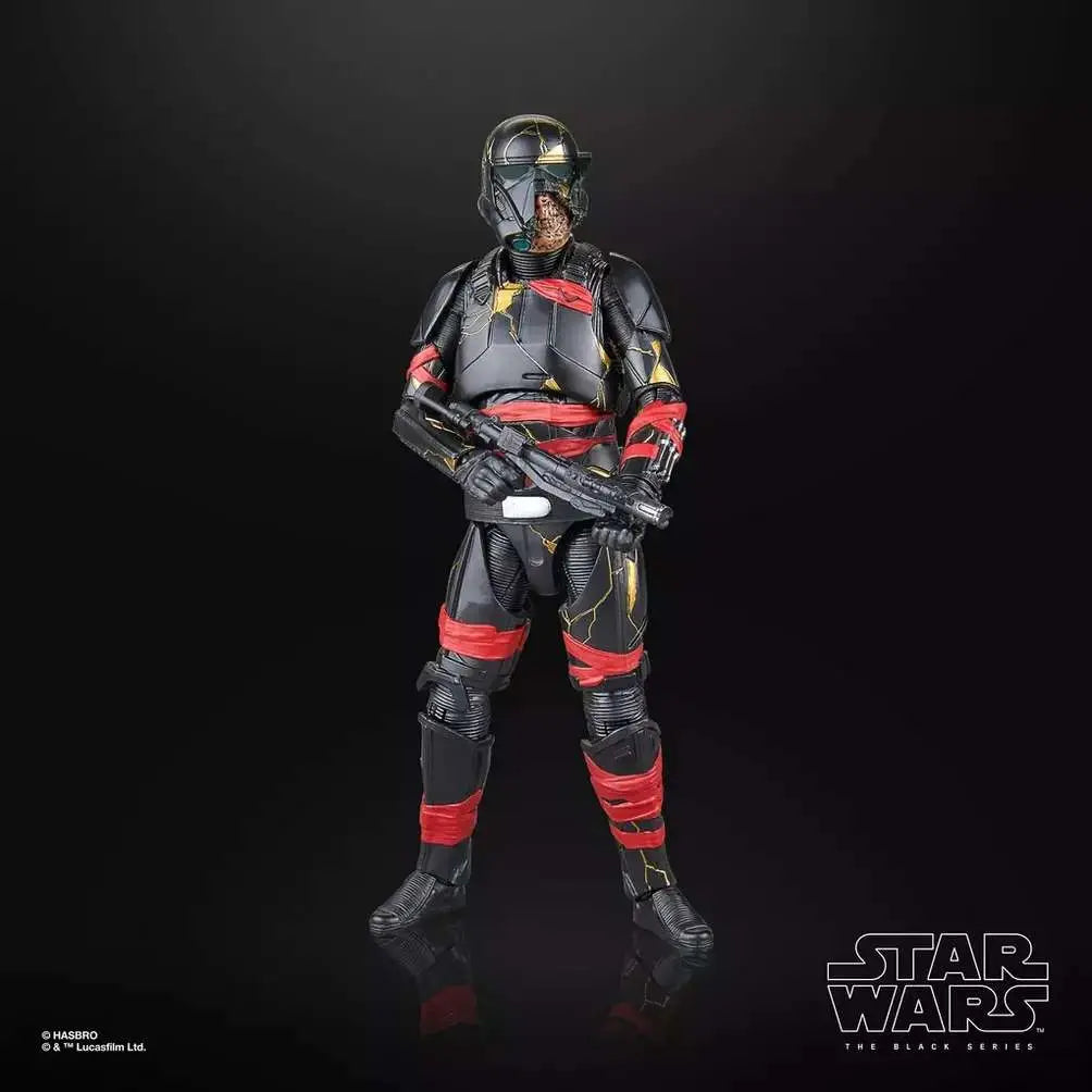 STAR WARS BLACK SERIES AHSOKA NIGHT TROOPER ACTION FIGURE HASBRO