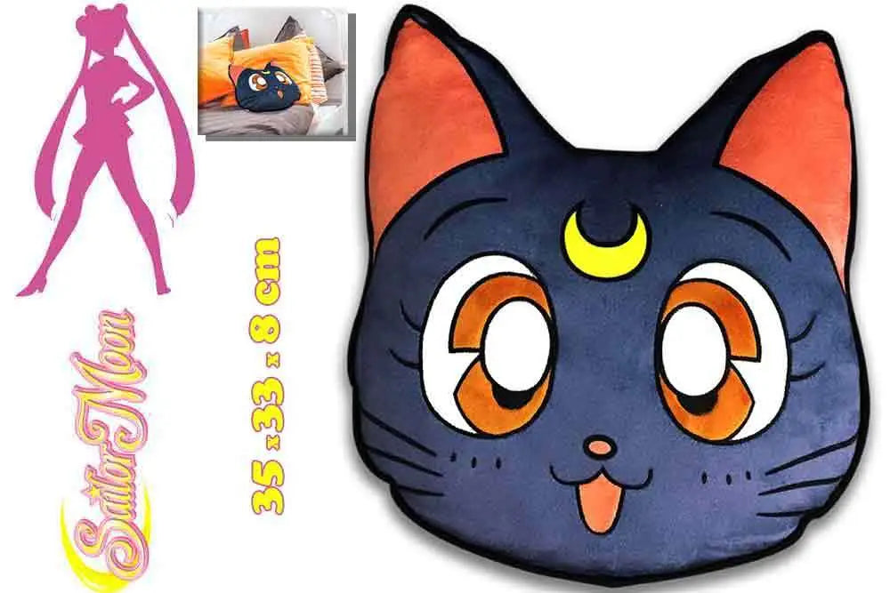 SAILOR MOON LUNA CUSHION Abystyle Studio