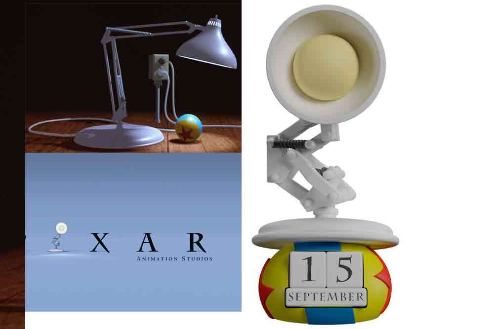DISNEY PIXAR LUXO 3D PERPETUAL CALENDAR GRUPO ERIK