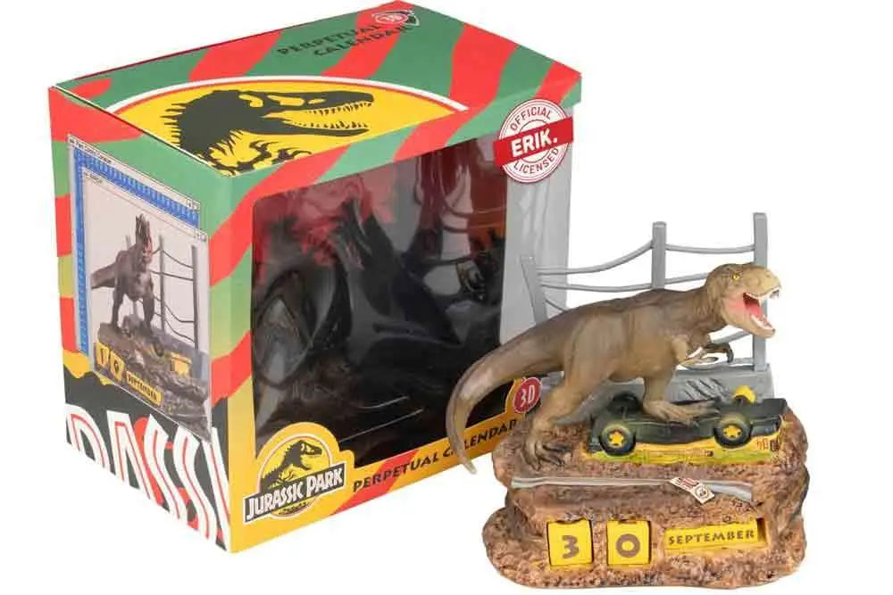 JURASSIC PARK 3D PERPETUAL CALENDAR GRUPO ERIK