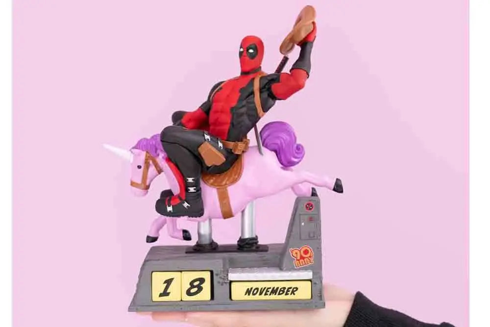 MARVEL DEADPOOL 3D PERPETUAL CALENDAR GRUPO ERIK
