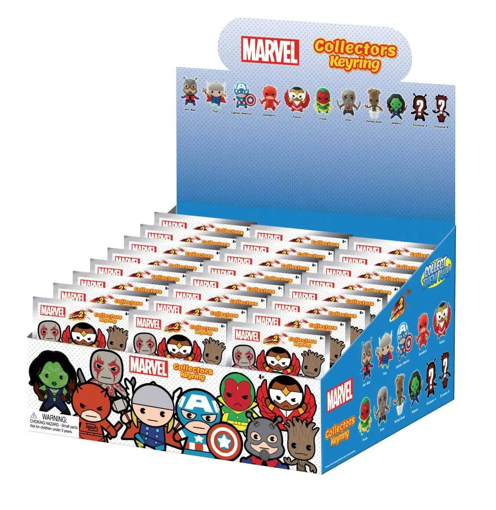 MARVLE S.2 BAG CLIP BLIND BOX DISPLAY 24 MONOGRAM