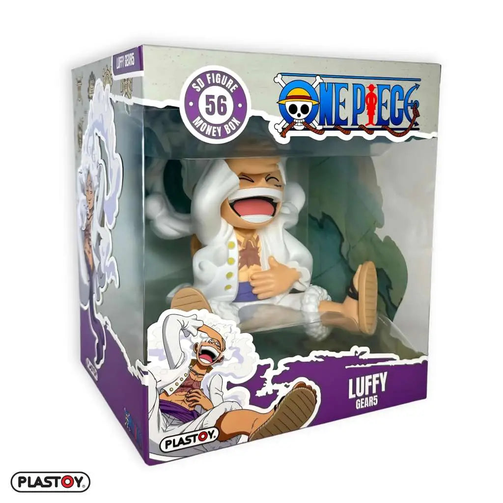 ONE PIECE LUFFY GEAR FIVE MONEY BOX PLASTOY