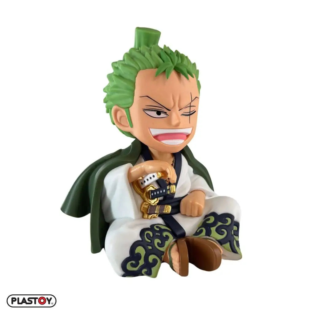 ONE PIECE ZOROJURO MONEY BOX PLASTOY
