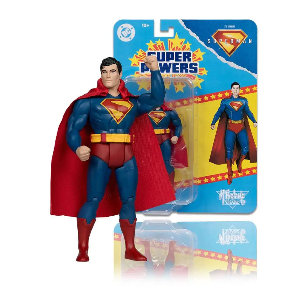 DC DIRECT SUPERMAN MOVIE 2025 SUPER POWERS FIGURES SET (6) McFARLANE TOYS 2025