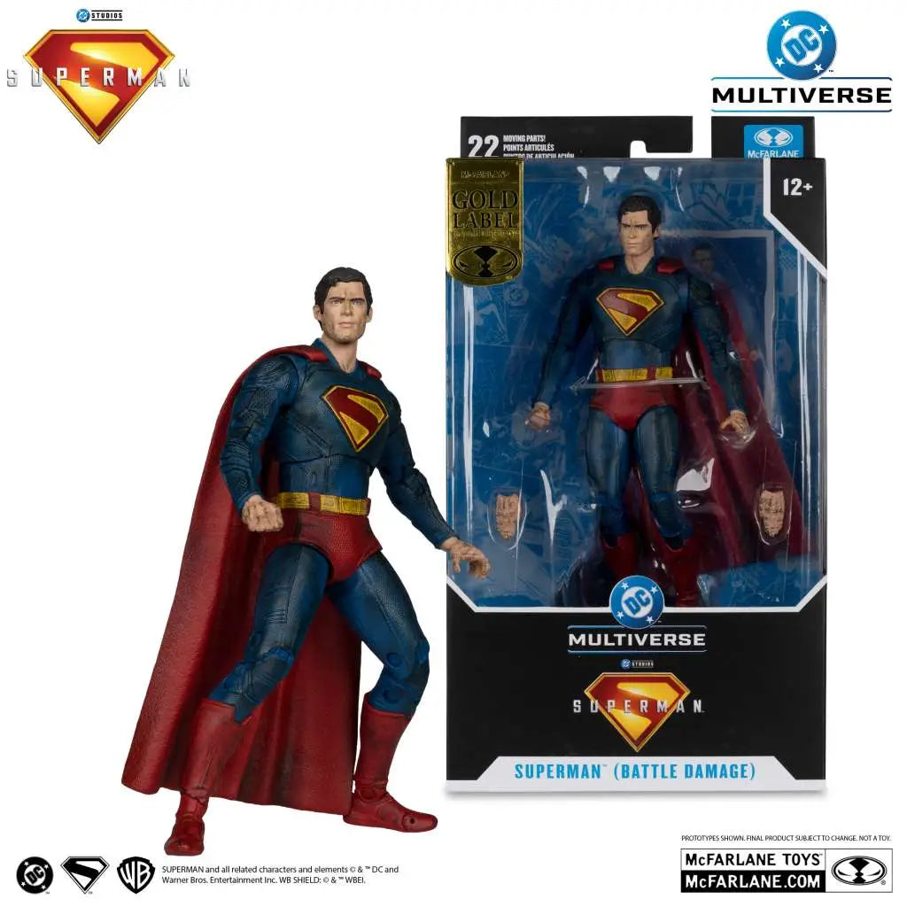 DC MULTIVERSE SUPERMAN MOVIE 2025 FIGURE SET (6) McFARLANE TOYS 2025