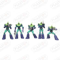 GRENDIZER VEGAN SOLDIERS FIGURE SET (5) PLASTOY