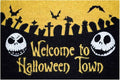 THE NIGHTMARE BEFORE CHRISTMAS HALLOWEEN TOWN DOORMAT GRUPO ERIK