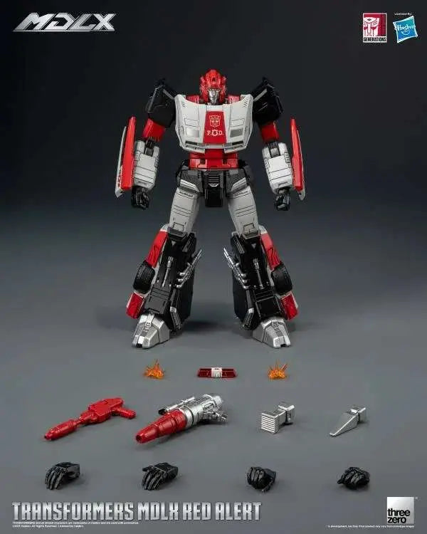 TRANSFORMERS MDLX RED ALERT ACTION FIGURE THREEA TOYS/THREEZERO