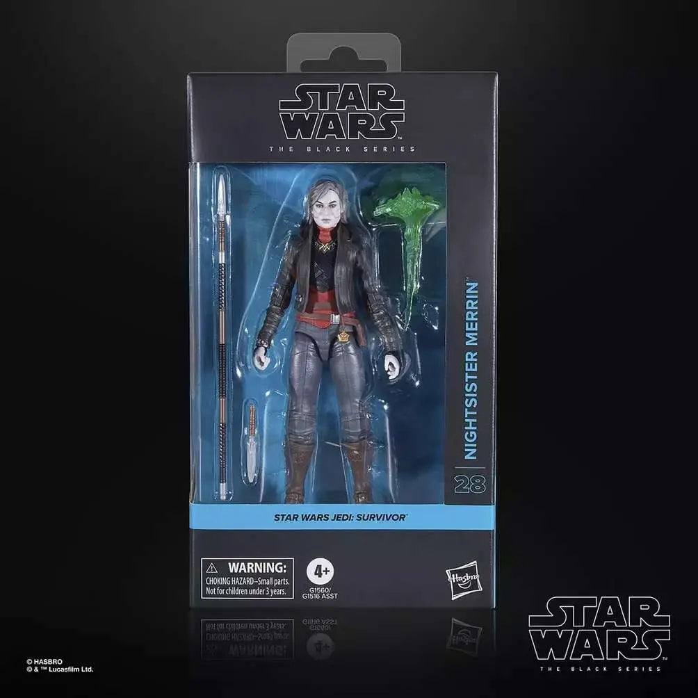 STAR WARS BLACK SERIES JEDI SURVIVOR NIGHTSISTER MERRIN ACTION FIGURE HASBRO