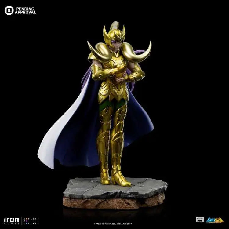SAINT SEIYA ARIES MU 1/10 STATUE IRON STUDIOS
