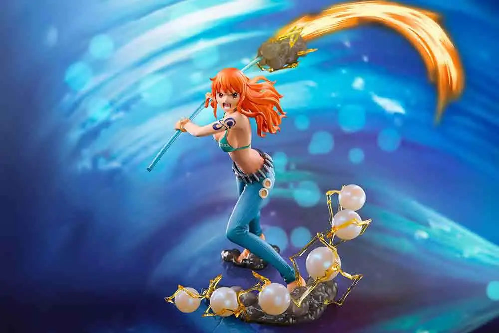 ONE PIECE NAMI BATTLE MODE SUPER FIGURE COLLECTION 1/10 PVC STATUE Abystyle Studio