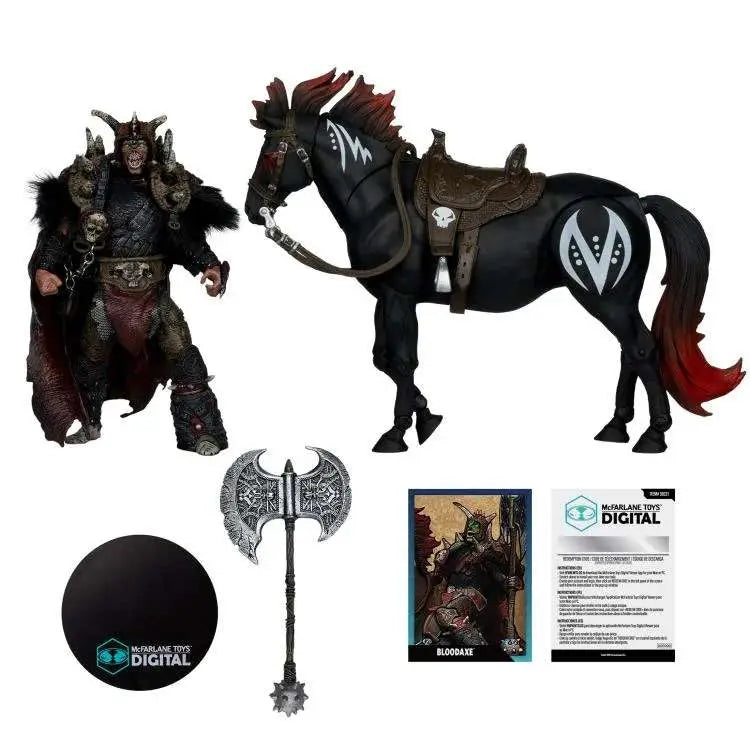SPAWN: THE DARK AGES SPAWN THE BLOODAXE WITH HORSE AF TWO-PACK McFARLANE TOYS 2025