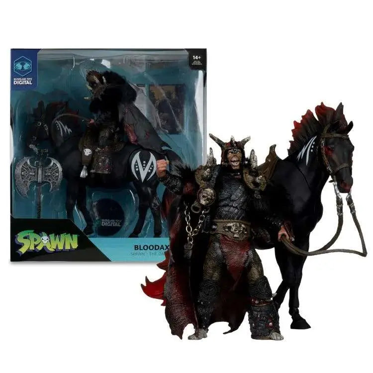 SPAWN: THE DARK AGES SPAWN THE BLOODAXE WITH HORSE AF TWO-PACK McFARLANE TOYS 2025