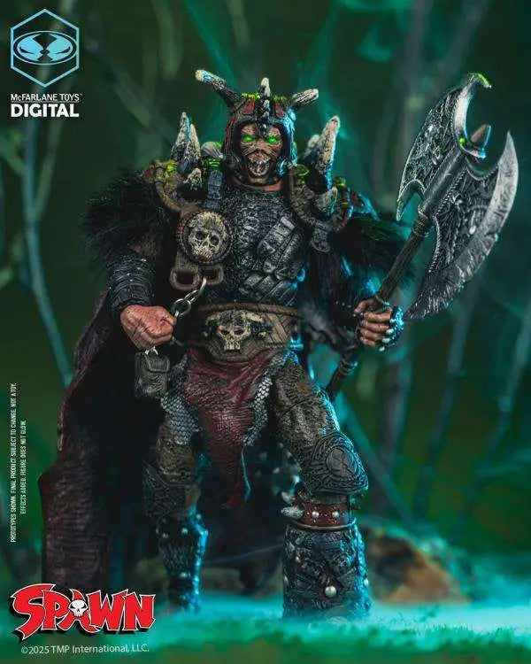 SPAWN: THE DARK AGES SPAWN THE BLOODAXE WITH HORSE AF TWO-PACK McFARLANE TOYS 2025