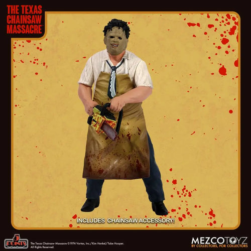 5 POINTS TEXAS CHAINSAW MASSACRE 1974 LEATHERFACE MEZCO TOYS