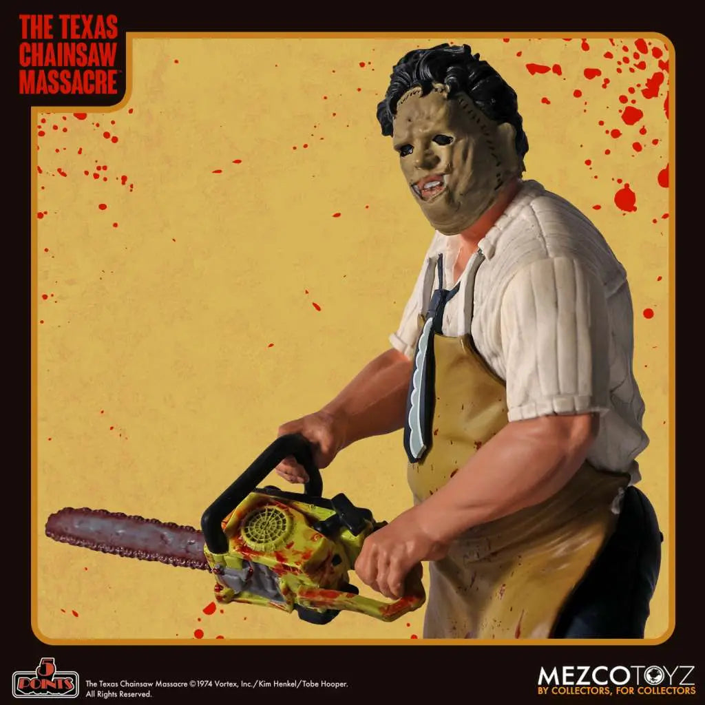 5 POINTS TEXAS CHAINSAW MASSACRE 1974 LEATHERFACE MEZCO TOYS