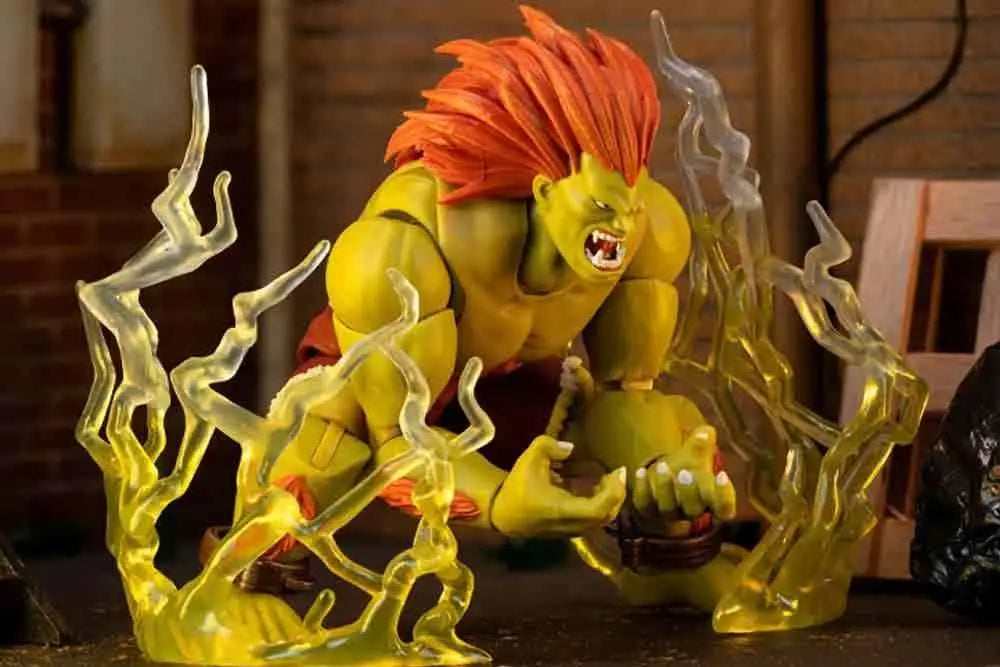 STREET FIGHTER 2 BLANKA DE LUXE ACTION FIGURE SCALE 1 12 Jada Toys