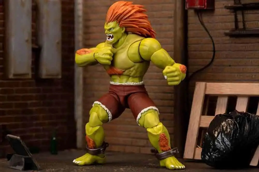 STREET FIGHTER 2 BLANKA DE LUXE ACTION FIGURE SCALE 1 12 Jada Toys