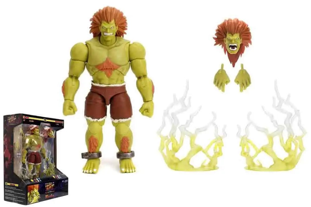 STREET FIGHTER 2 BLANKA DE LUXE ACTION FIGURE SCALE 1 12 Jada Toys